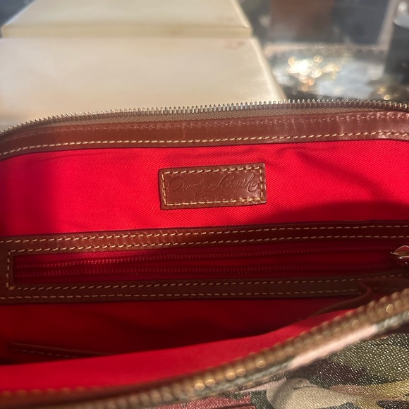 Dooney & Bourke Red Interior Floral Bag - Picture 2 of 7
